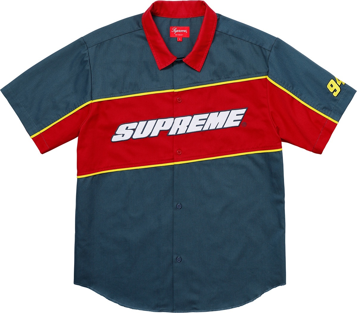 Color Blocked Work Shirt view 2